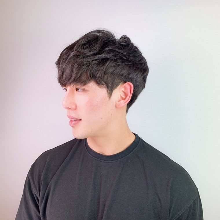 남성 다운펌 장한평역 미용실