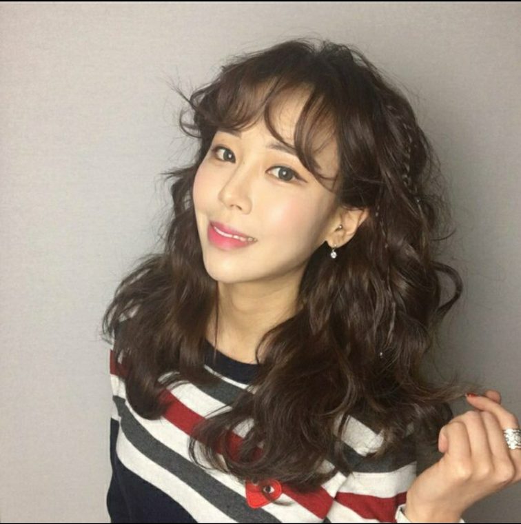 여성 앞머리 컬 스타일 장안동