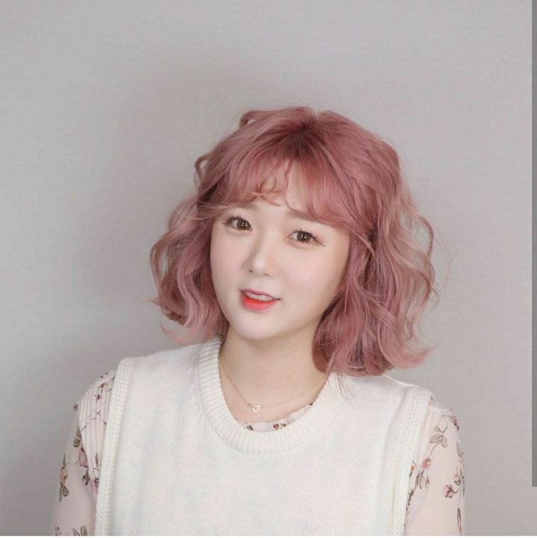 여성 컬러 + 펌 스타일 장안동